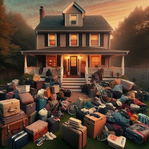 How Long Can Someone Leave Their Belongings On Your Property In