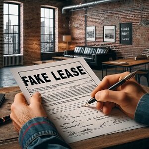 remove squatters with a new fake tenants