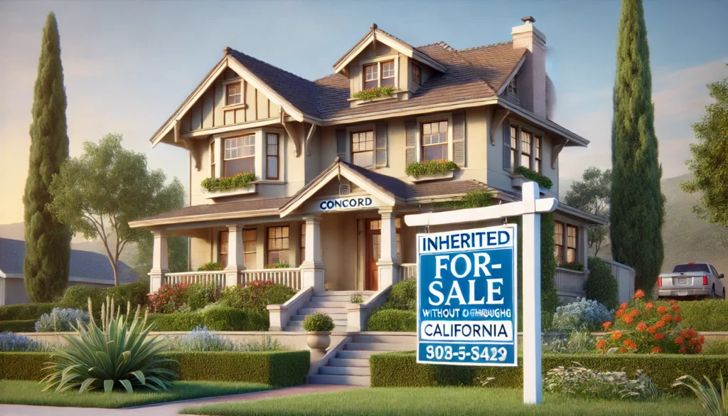 Sell an Inherited Home in Concord, CA Without Probate