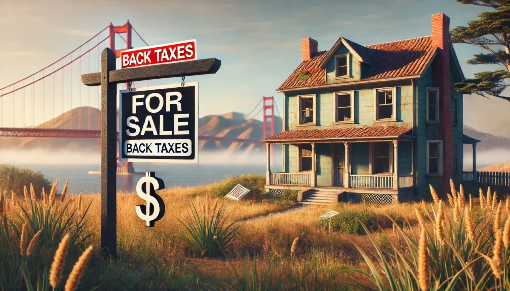 Back Taxes Can Affect Selling a Distressed Property in San Francisco Bay Area