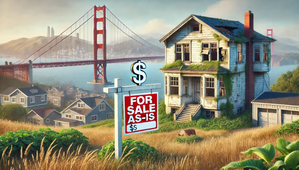 Sell a Distressed Property Without Making Repairs in San Francisco Bay Area