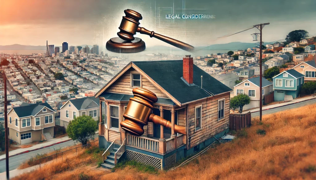 Legal Considerations When Selling a Distressed Property in South San Francisco