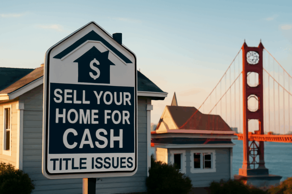 Sell Your Home for Cash in San Francisco Bay Area with Title Issues