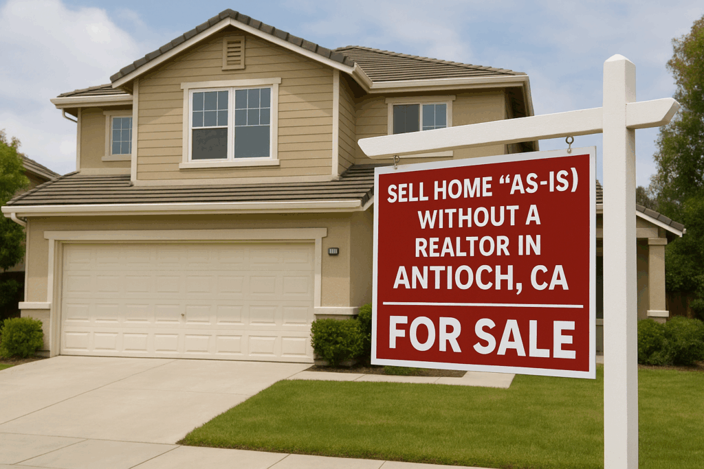 Sell a Home 'As-Is' Without a Realtor in Antioch, CA