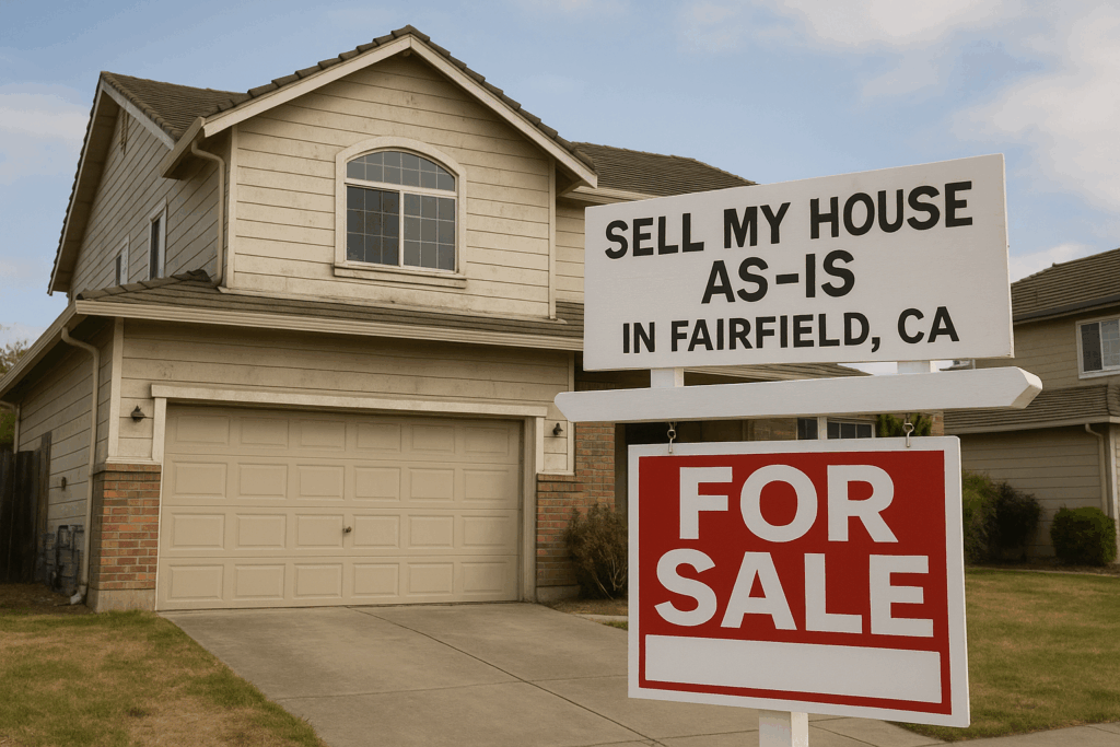 Sell Your House As-Is in Fairfield, CA