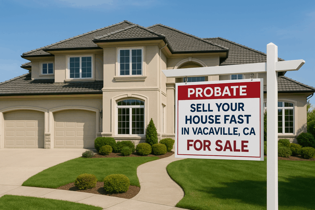 Sell Your House Fast During Probate in Vacaville, CA