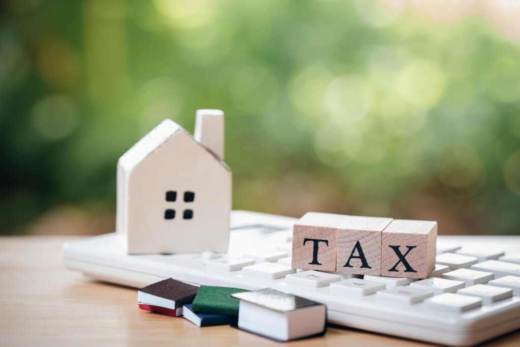 San Jose landlord reviewing tax documents before selling a rental property