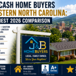 Best Cash Home Buyers in Western North Carolina 2026 honest comparison, J&B Homebuyers serving Cleveland, Gaston, Catawba, Lincoln and Mecklenburg counties