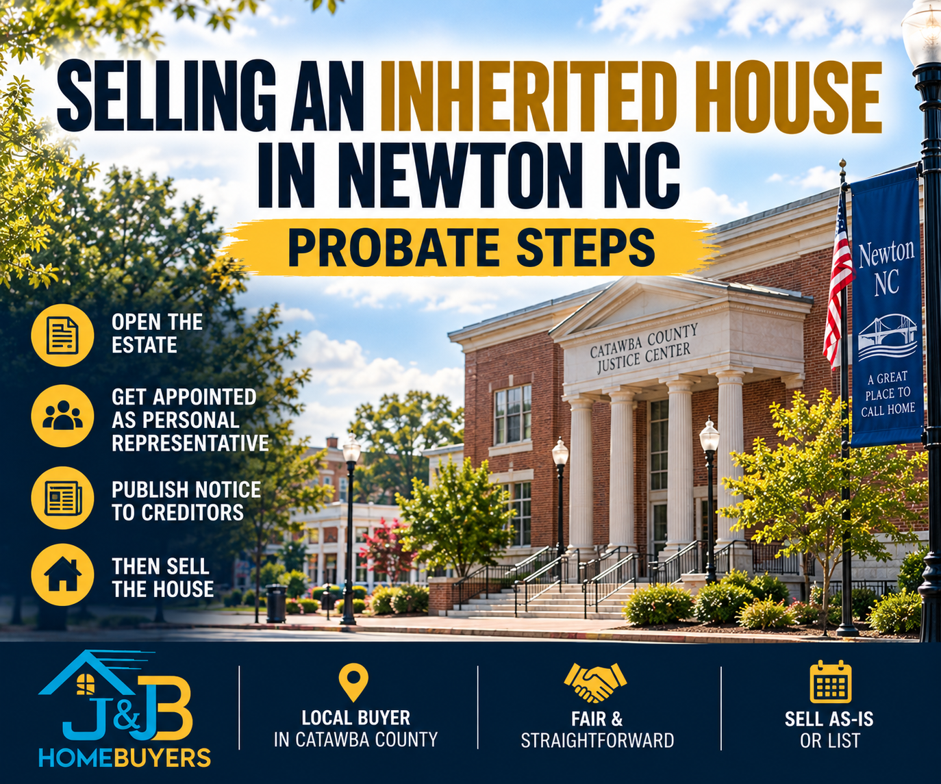 Selling an Inherited House in Newton NC: Probate Steps