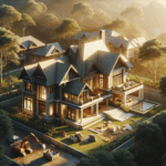 Renovation in process on a single-family home, symbolizing the potential of Residential Transitional Loans.