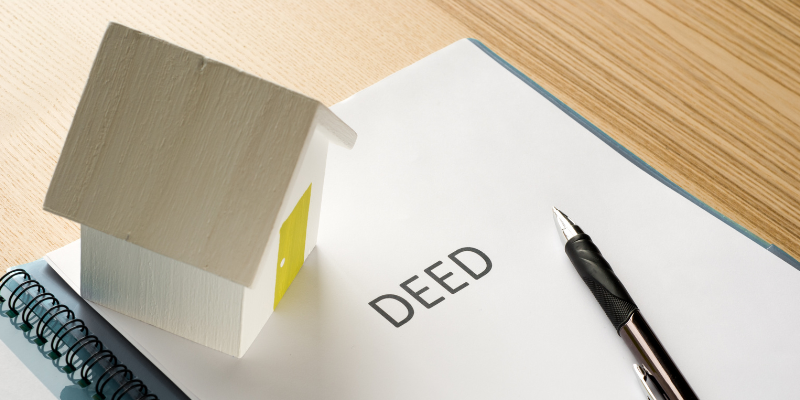 Is a deed necessary to sell a house In Gainesville