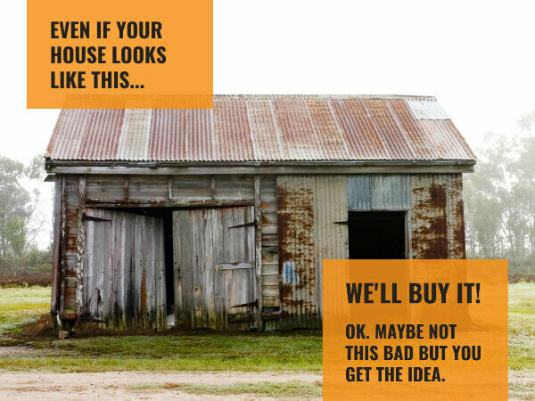 No matter how ugly it is, we buy houses in San Diego County, California!