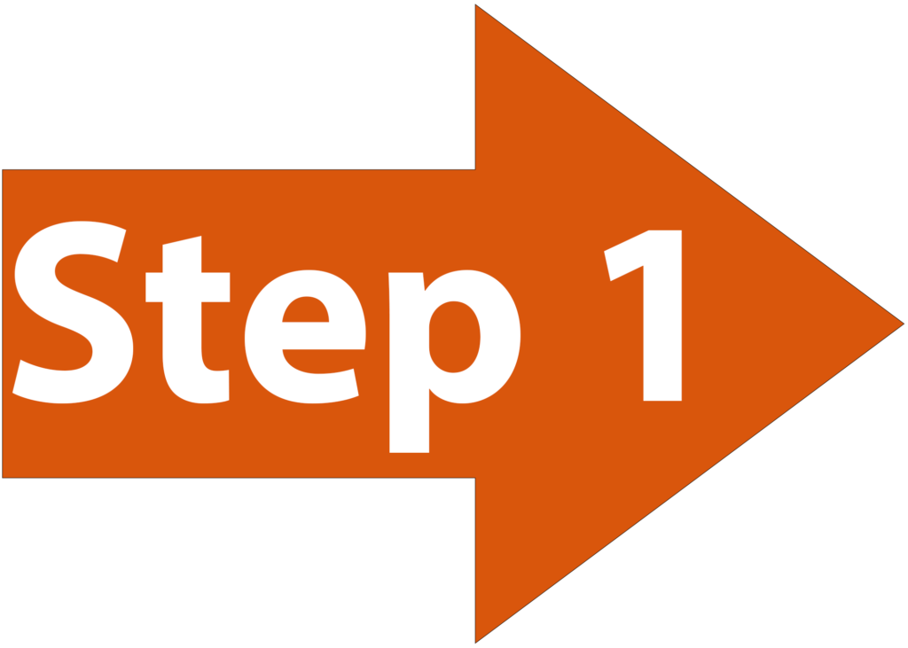 step 1 arrow