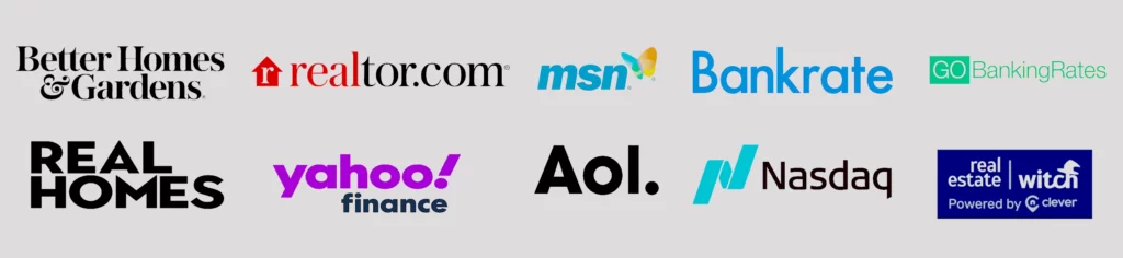 Company logos that we are featured on