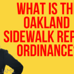 Oakland Sidewalk Ordinance, Inspection, Certificate of Compliance