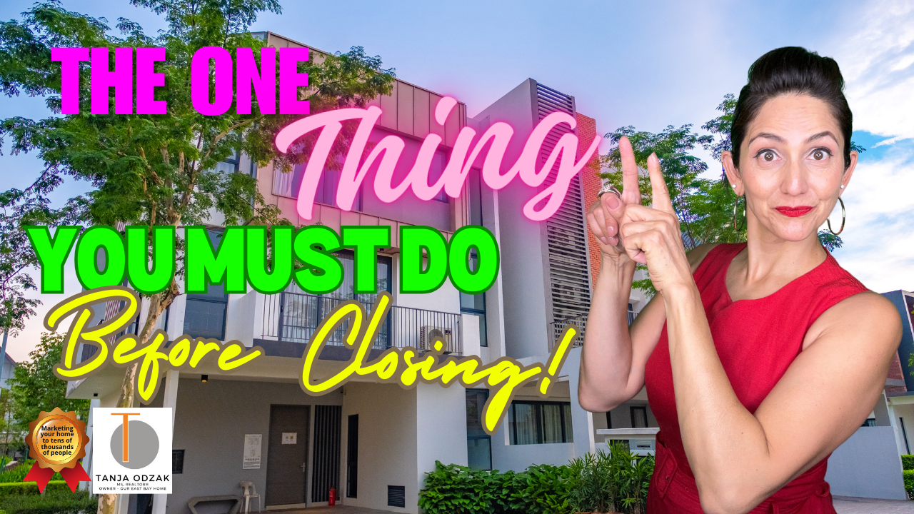 The One Thing You Must Do Before Closing! Tanja Odzak