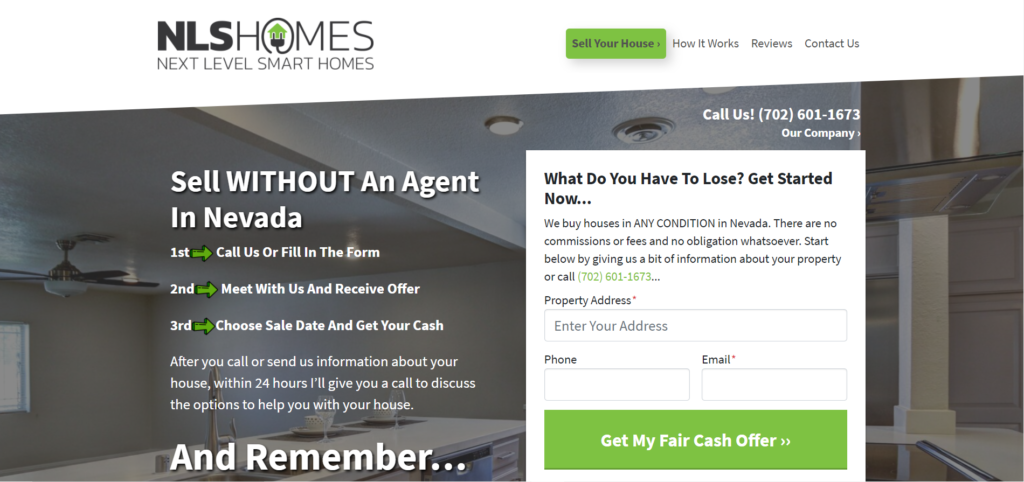 Request Your All Cash Offer