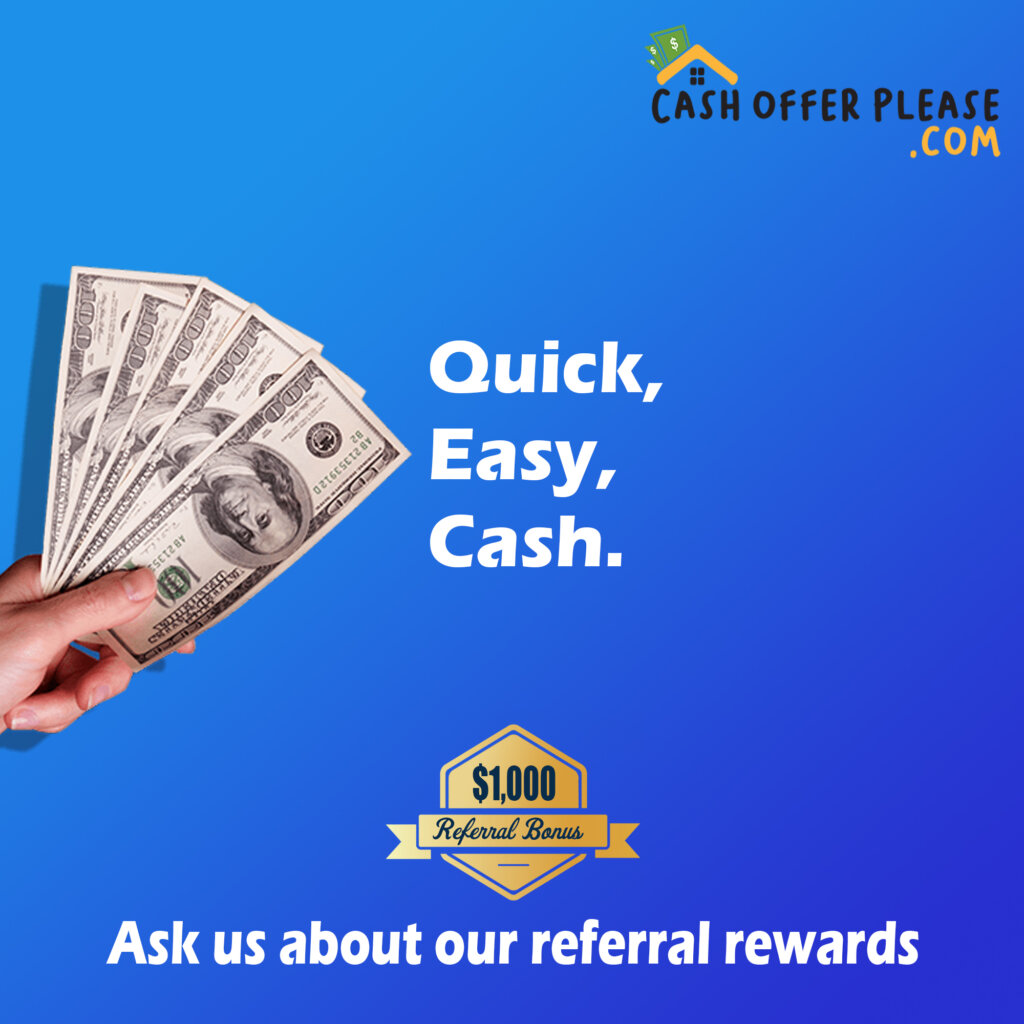 Cash Offer Please