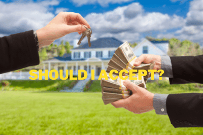 Should I accept a cash offer for my house?