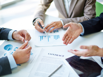 buyers financials and negotiate offers