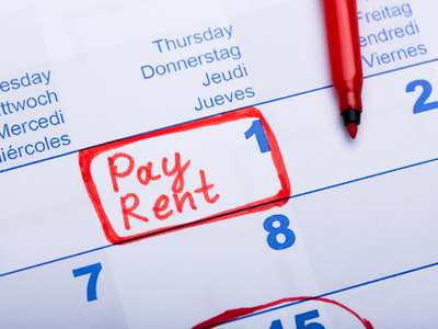 ensure that the tenant is paying rent on time