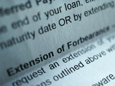 request forebearance from mortgage lender