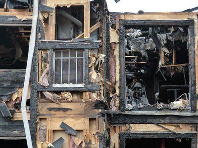 selling fire damaged property