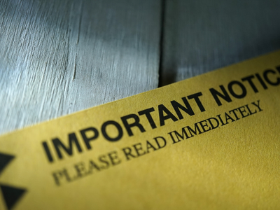send a written notice