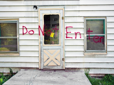 what is a condemned house