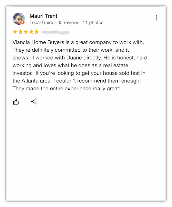 Mauri Vlancia Home Buyers Review