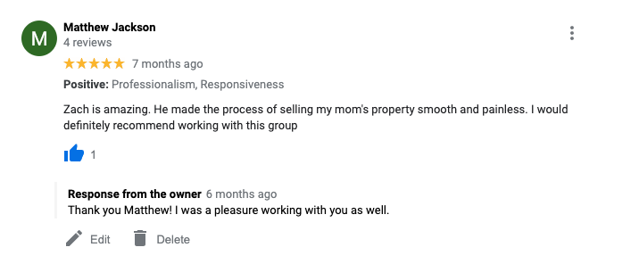 Local Home Buyer Review Fort Worth