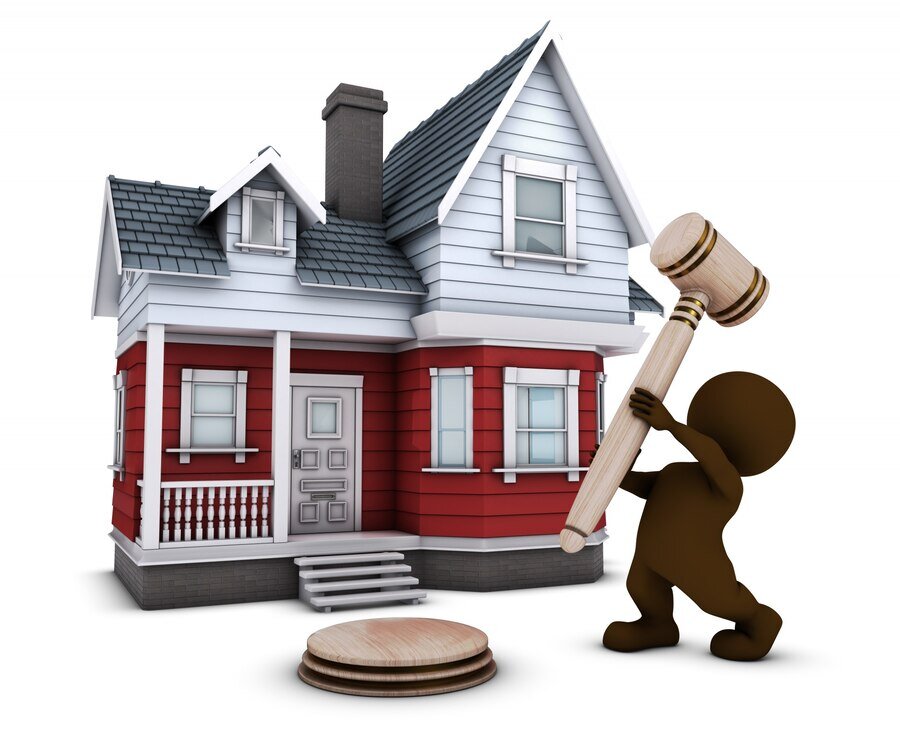 man selling a house