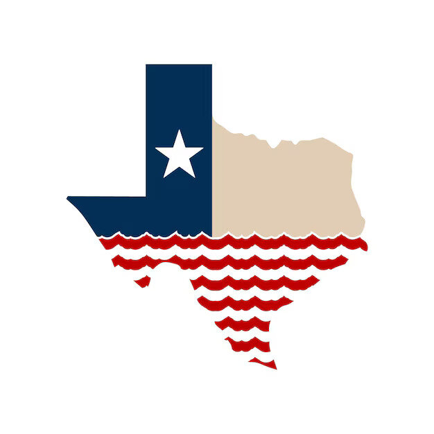 map of texas