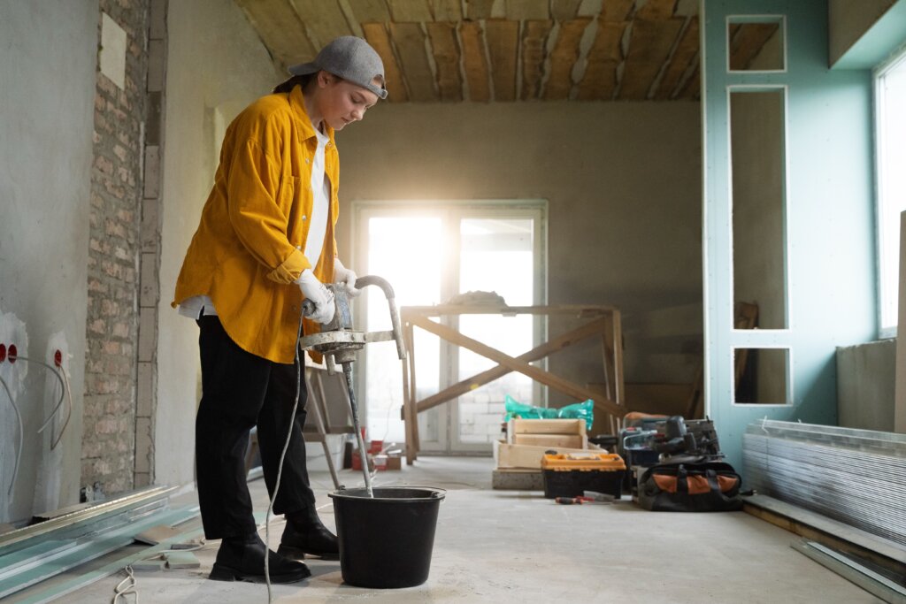 unpermitted work on a house