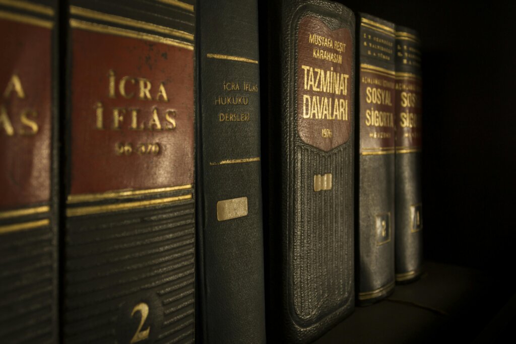 books on shelf