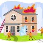 house fire