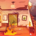 house fire damage