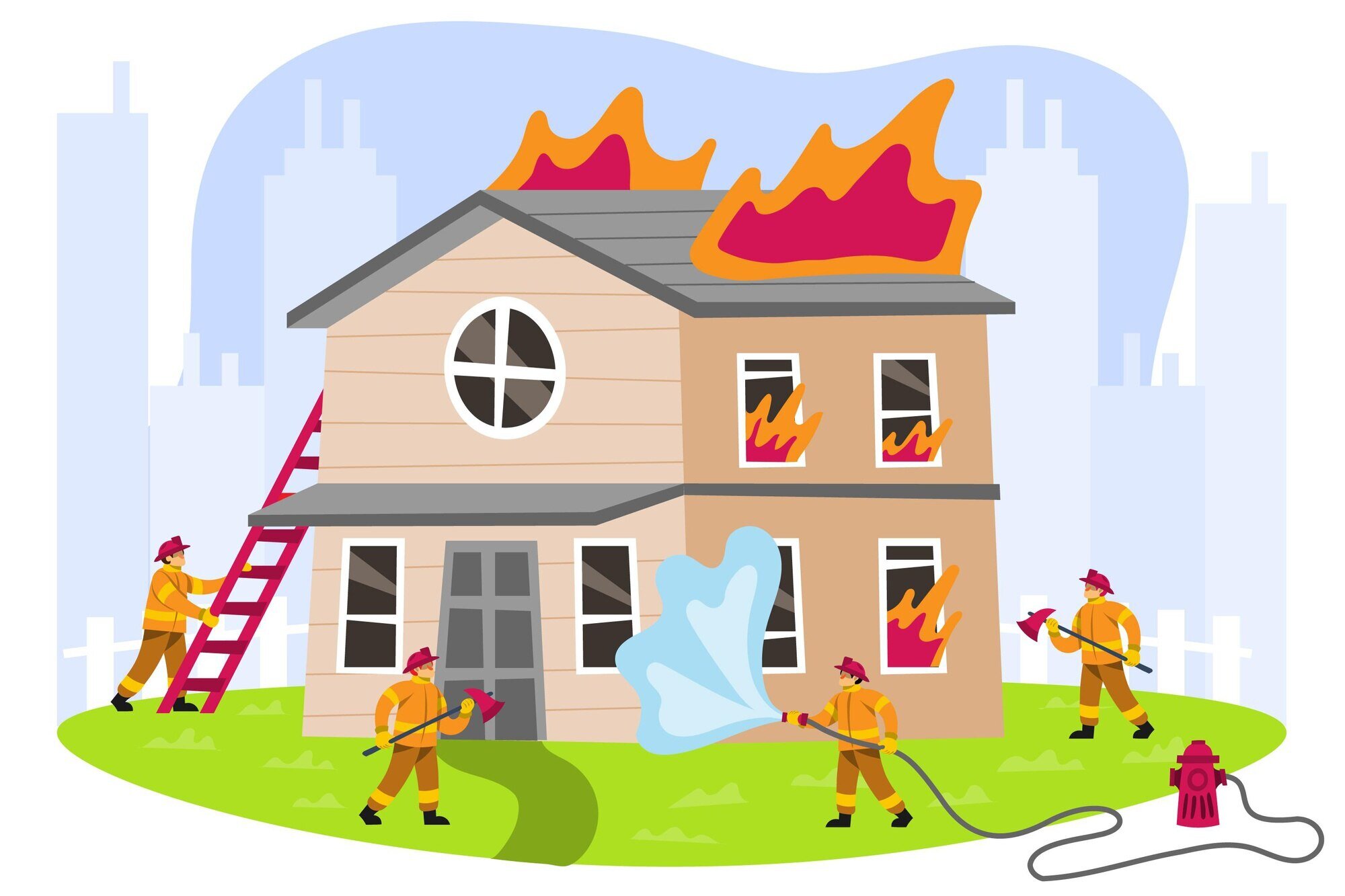 house fire