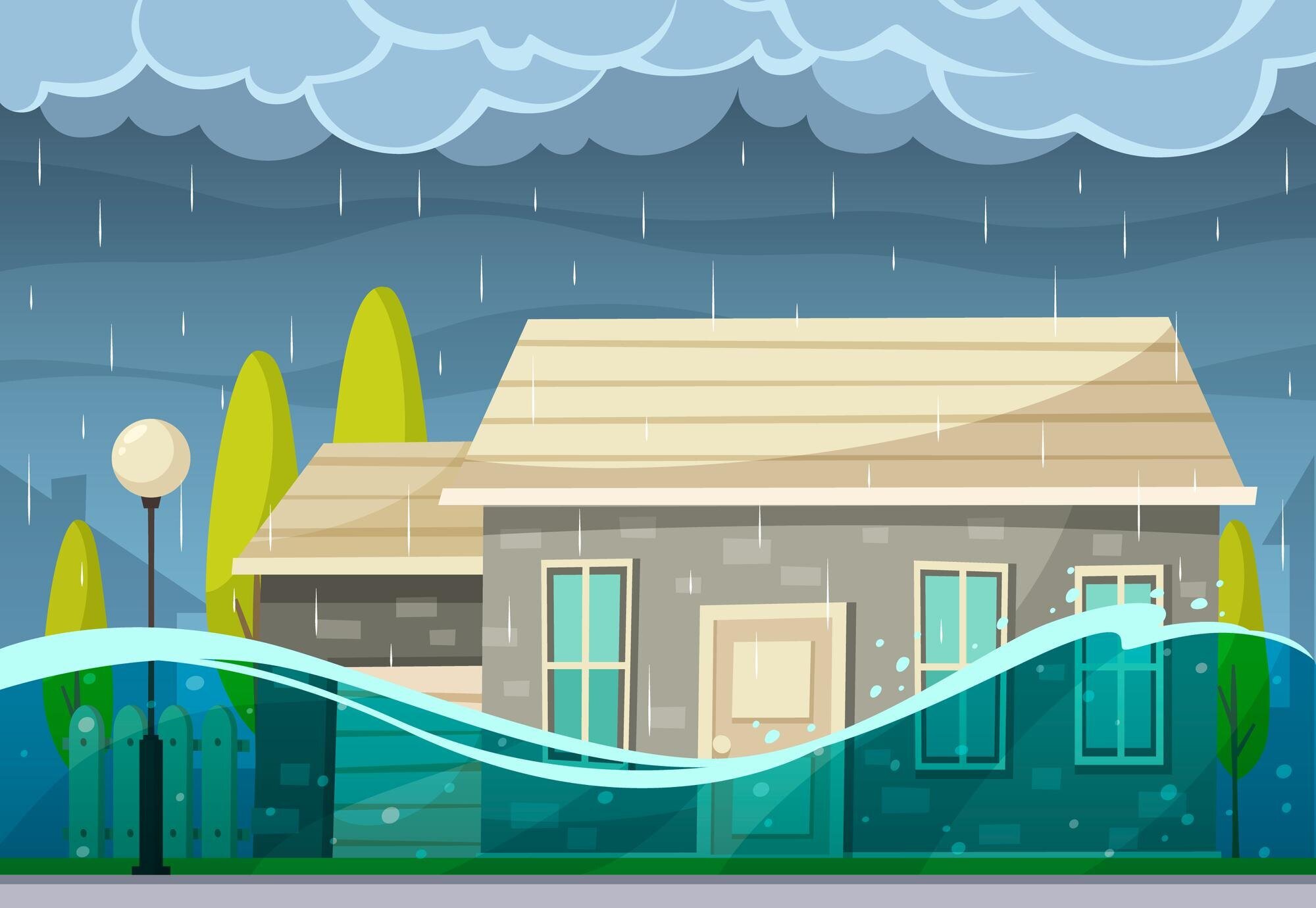 house flood damage
