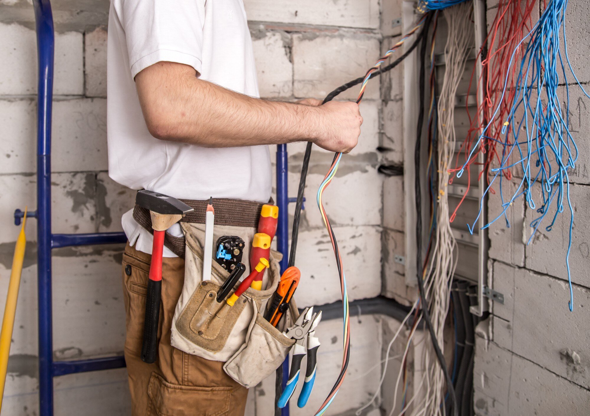 a house with old wiring