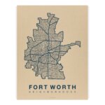 fort worth neighborhood map