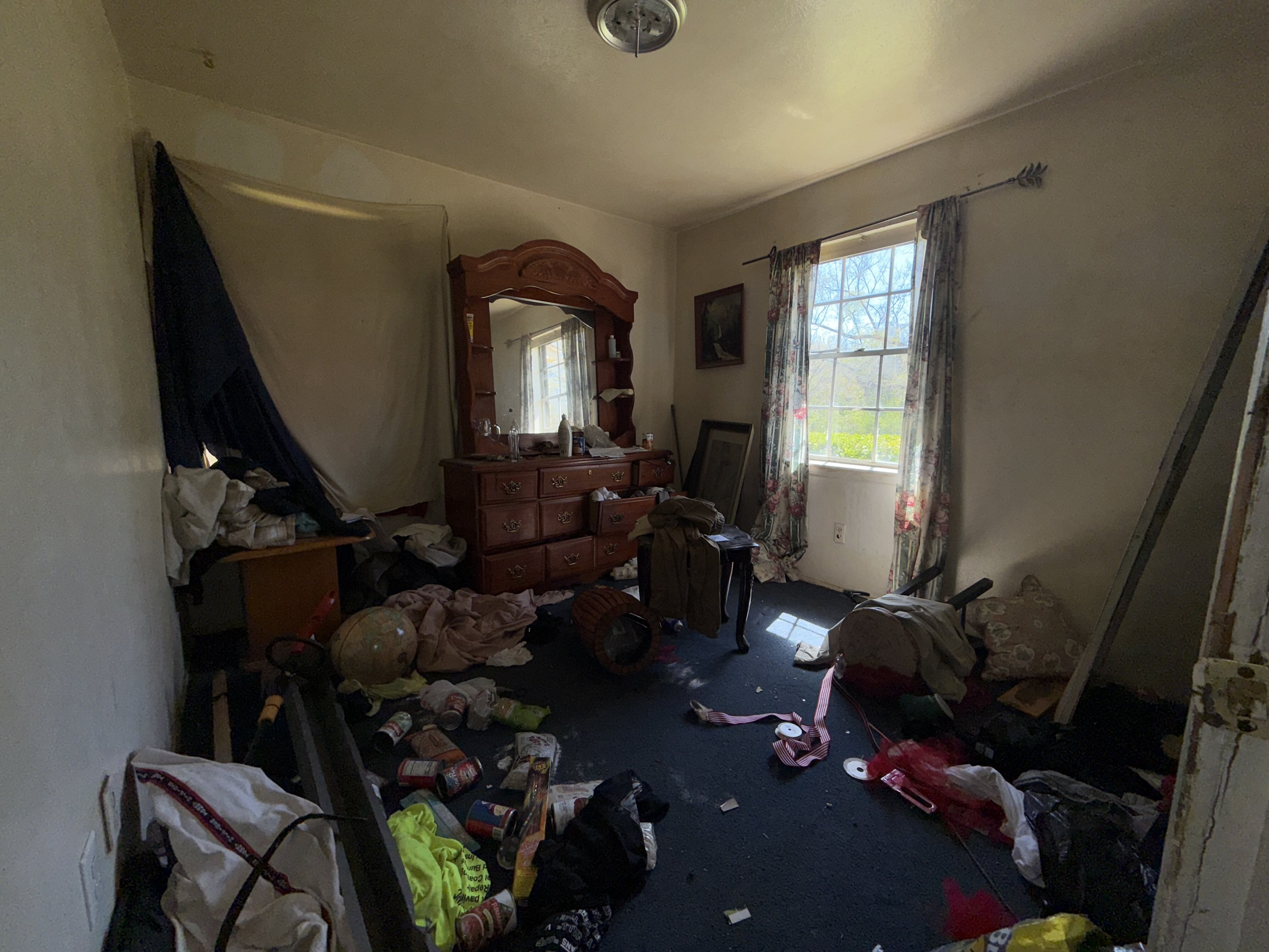 Inside a hoarder house in Texas being prepared for sale