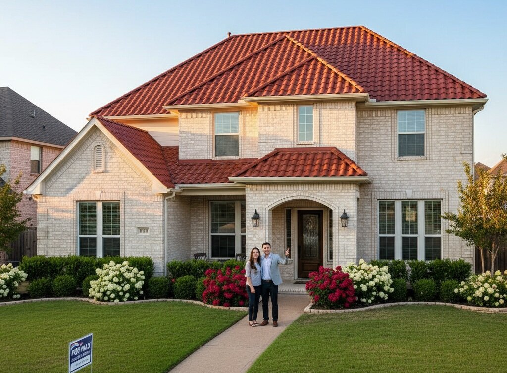 New roof helps boost buyer confidence before selling a house in Dallas