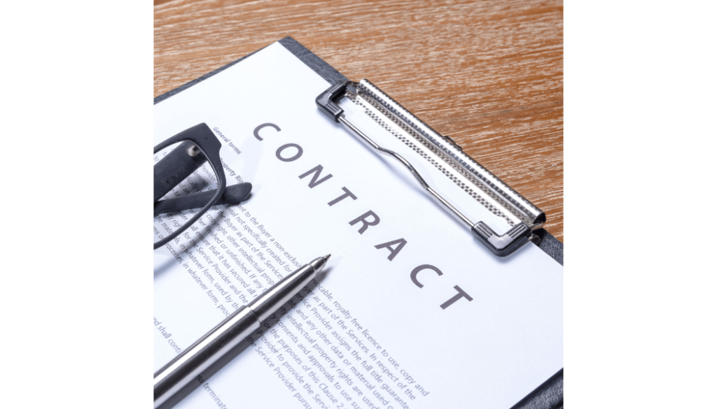 Sample of a contract