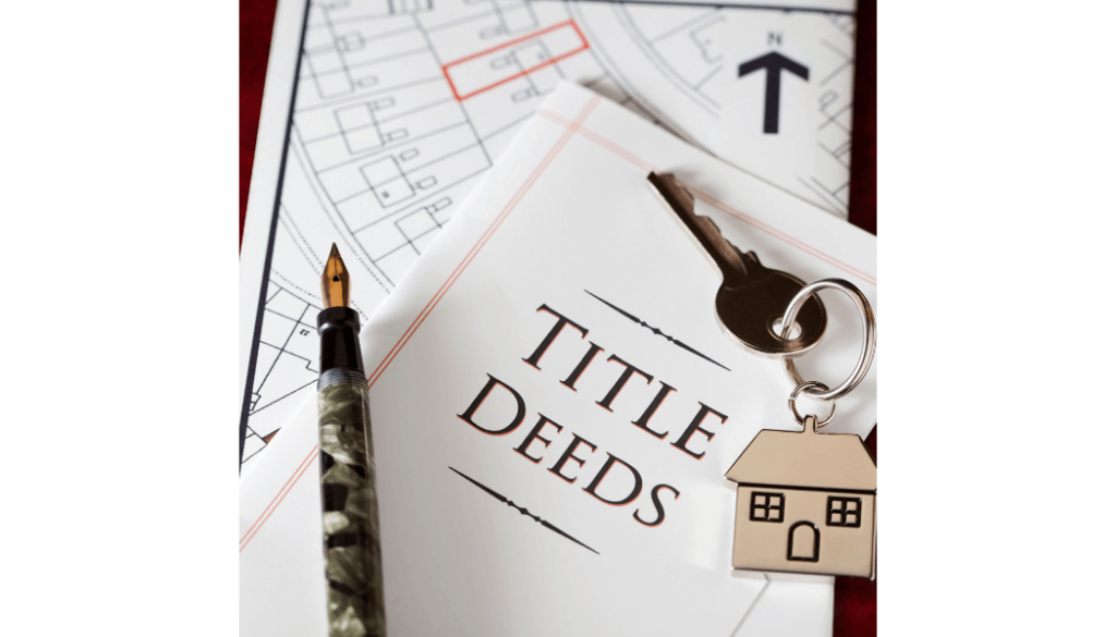 Image of a title deed