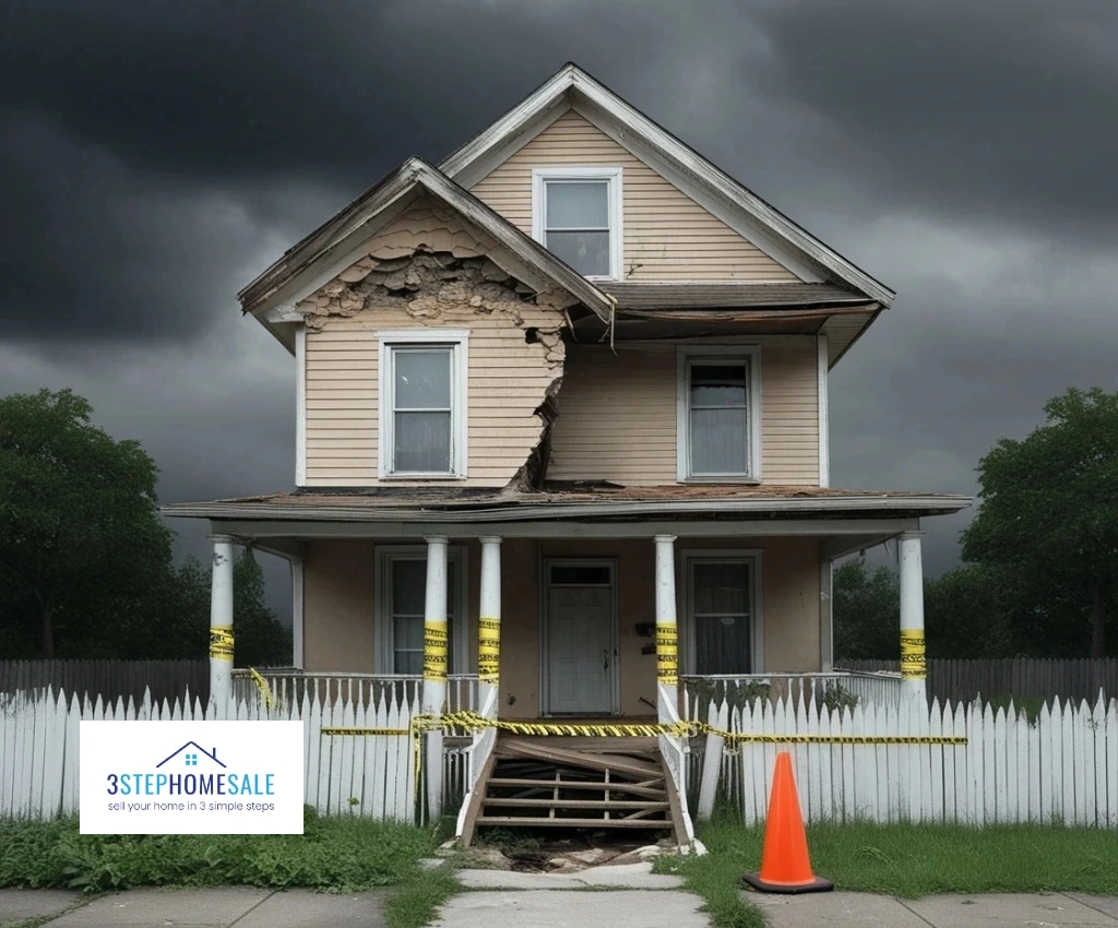 House with foundation Issue | 3 Step Home Sale