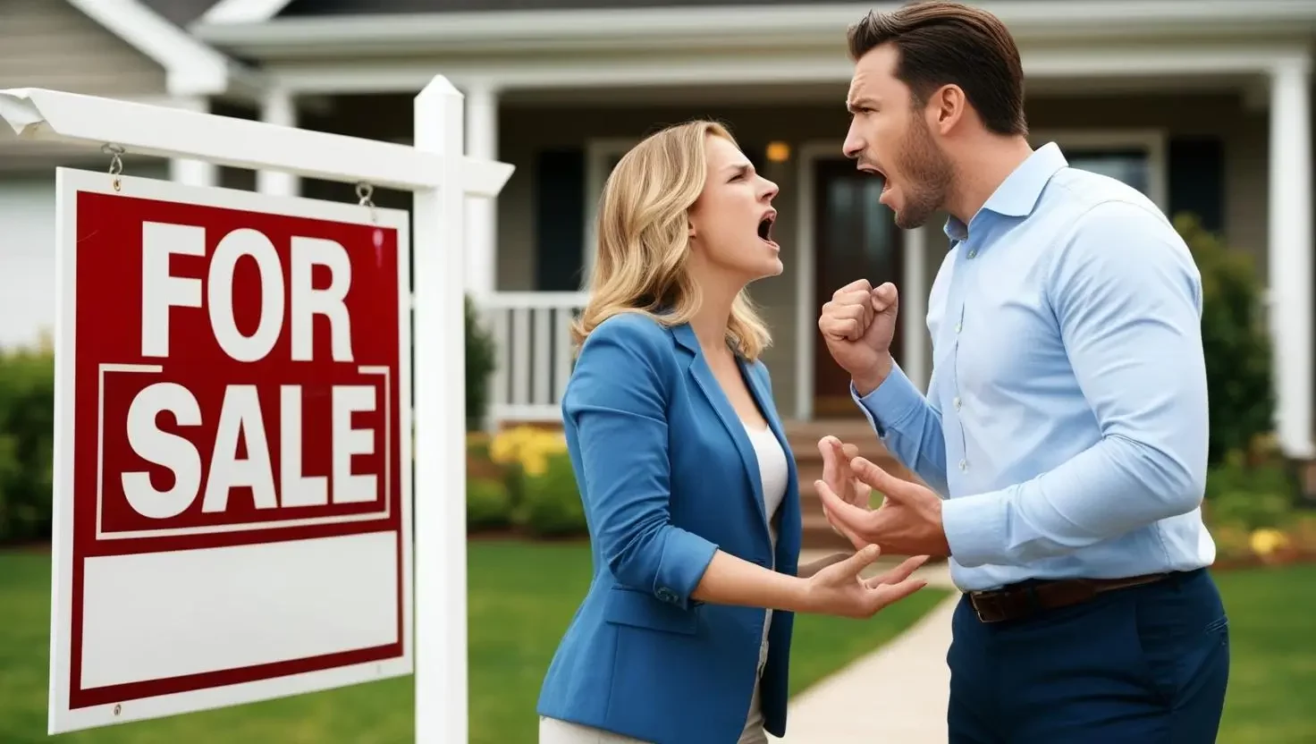 selling house before and after divorce