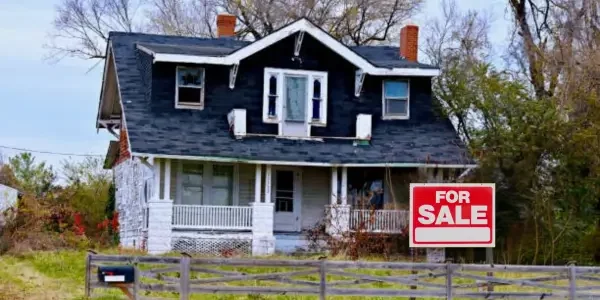 an old house up for sale
