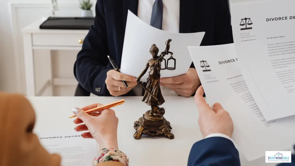 selling home during divorce