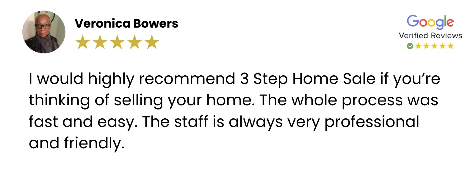 Customer Review from Veronica Bowers